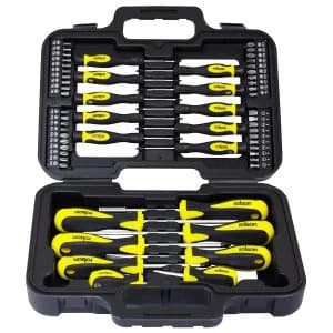 Rolson 58 Piece Screwdriver and Bit Set