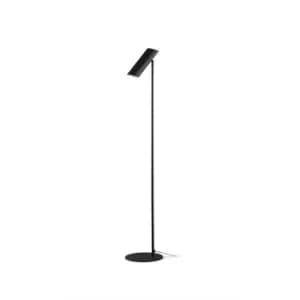 Link 1 Light Adjustable Floor Lamp Black, GU10