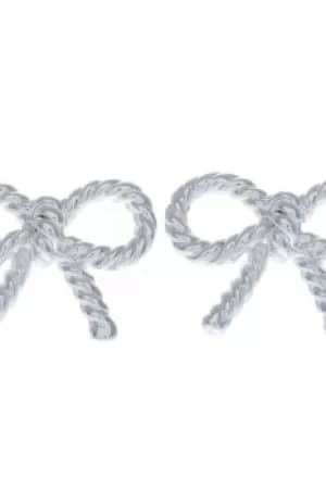 Ladies Olivia Burton Sterling Silver Vintage Bow Earrings OBJ16VBE03