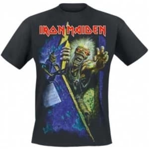 Iron Maiden No Prayer Mens Black TShirt: Medium