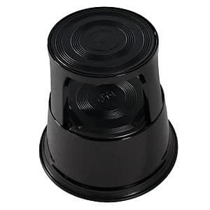 Kik 0.43m Step Steel Stool Black