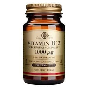 Solgar Vitamin B12 1000 amp181g Nuggets 100 nuggets