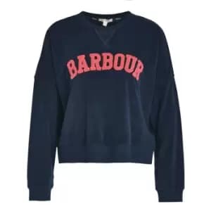 Barbour Womens Bracken Overlayer Navy 12