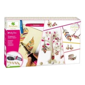 Sycomore Lovely Box Childrens Pyrography Jewell Tree