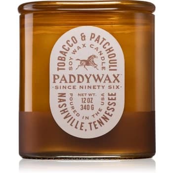 Paddywax Vista Tobacco Patchouli Scented Candle 340g