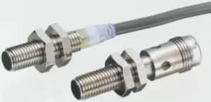 Omron M12 x 1 Inductive Proximity Sensor - Barrel, NPN Output, 4mm Detection, IP67