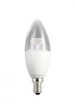 Integral LED Candle 5.6W (40W) 5000K 500lm E14 Dimmable Clear-Lamp