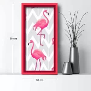 3060AHS-040 Multicolor Decorative Framed MDF Painting