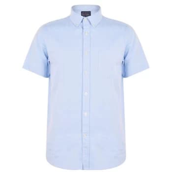 Howick Oxford Short Sleeve Shirt - Sky