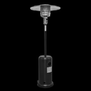 Dellonda Outdoor Garden Gas Patio Heater 13kW Commercial & Domestic Use, Black -