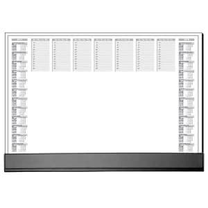 Sigel Paper Desk Pad with Black Protective Strip 40 sheets 595x410 Ref