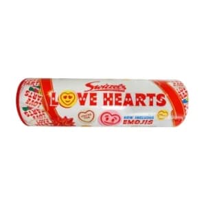 LOVE HEARTS SWEETS GIFT TUBE