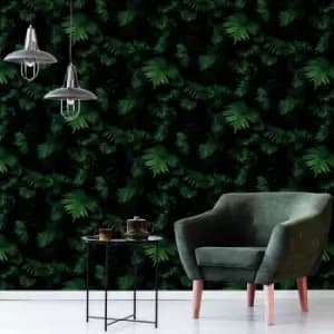 Fern Wall Green Wallpaper Green