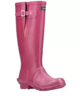 Cotswold Windsor Wellington Boots - Pink , Berry, Size 5, Women