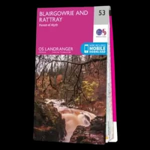 Map of Blairgowrie & Forest of Alyth