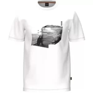 Boss Boss Teglow T-Shirt Mens - White
