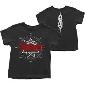 Slipknot - Star Logo Kids 5 Years Toddler T-Shirt - Black