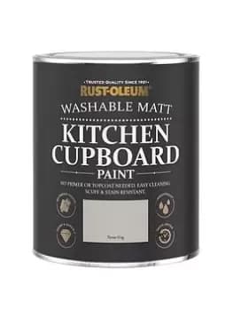 Rust-Oleum Washable Matt Finish Kitchen Cupboard Paint - Tyne Fog