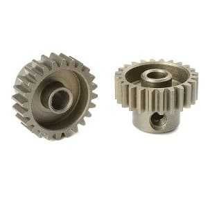 Corally 48 Dp Pinion Short Hardened Steel 24 Teeth Shaft Dia. 3.17Mm