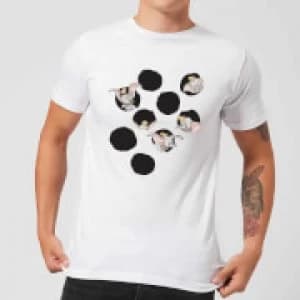 Disney Dumbo Peekaboo Mens T-Shirt - White