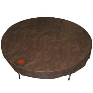 Canadian Spa Round Hot Tub Cover - Brown 203cm