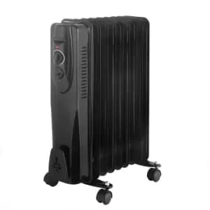 Jack Stonehouse Oil Filled Radiator - 2000W - Black