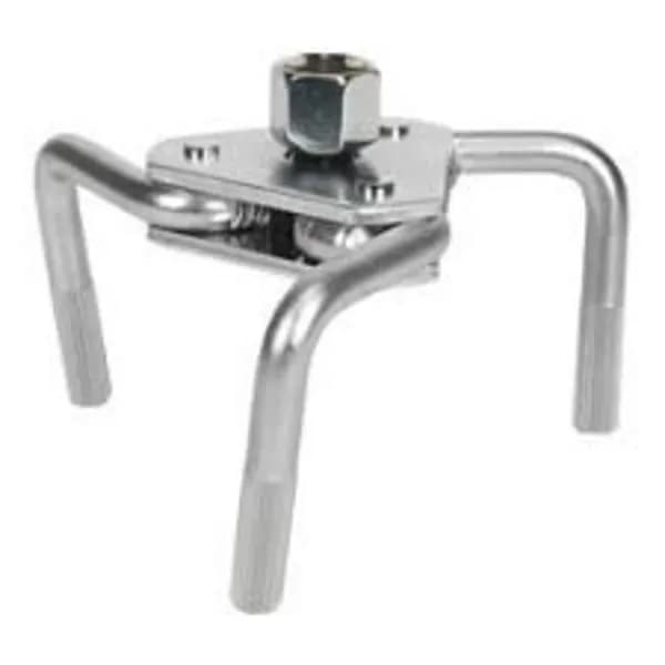 Sealey AK6431 Oil Filter Claw Wrench Ø63-120mm Capacity 3/8 & 1/2Sq Drive