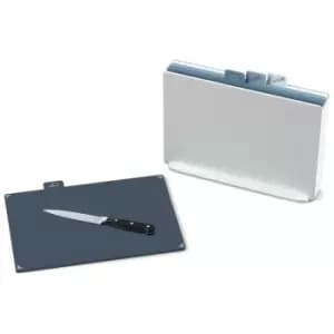 Joseph Joseph Editions Index Large Chopping Board Set- Sky