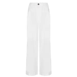 SoulCal Linen Blend Trousers Womens - White