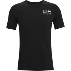 Under Armour Iso Chill Perforated Short Sleeve T Shirt Mens - Black