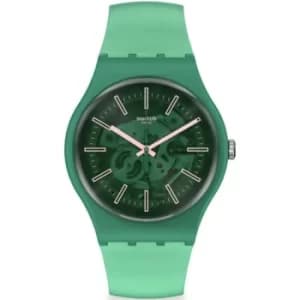 Unisex Swatch Sunbrush Grass Watch