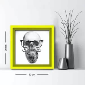 3030AHS-013 Multicolor Decorative Framed MDF Painting