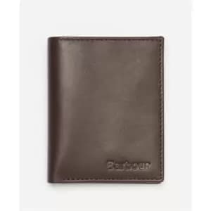 Barbour Colwell Small Leather Billfold - Brown