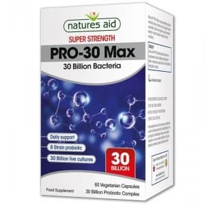 Natures Aid Pro-30 Max Super Strength 60 Capsules