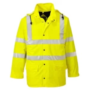 Sealtex Ultra Hi Vis Class 3 Lined Long Jacket Yellow 2XL