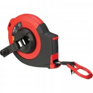Fisco Steel Long Survey 3:1 Gear Class I Tape Measure Imperial & Metric 100ft / 30m 10mm