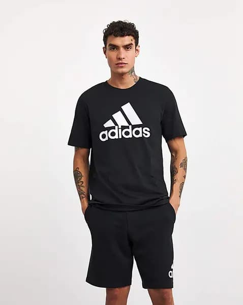 Adidas adidas Big Logo T-Shirt Black/White Male S34/37 LE32201