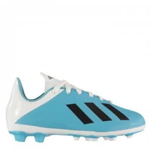 adidas X 19.4 Childrens FG Football Boots - Cyan/Black