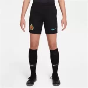 Nike Inter Milan Dri-Fit Football Shorts Juniors - Black
