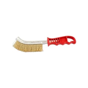 Brass Wire Scratch Brush - Pack Of 4 - 32124 - Abracs