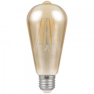 Crompton LED ST64 ES E27 Filament Antique 5W Dimmable - Extra Warm White