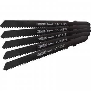 Draper Expert 5 Piece DT118B Jigsaw Blade Set