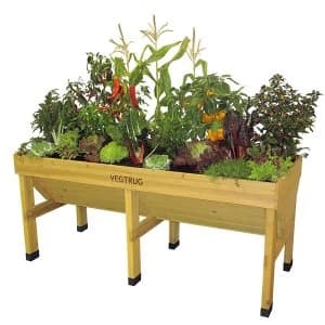 VegTrug Medium Classic Raised Planter - Natural