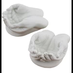 Cupped hands Ornament Pack Of 4