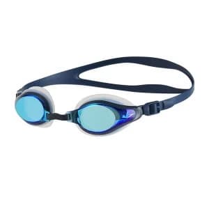 Speedo Mariner Supreme Mirror Goggles Navy/Blue Adult