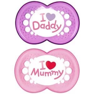 Mam Girls Soother 6 Months +