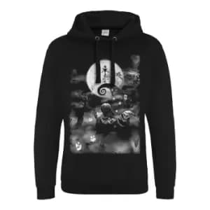 Nightmare Before Christmas Unisex Adult Monster Hoodie (M) (Black)