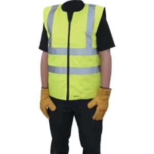 2XL Hi-Vis Orange Reversible Body Warmer EN20471