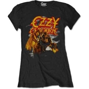 Ozzy Osbourne - Vintage Werewolf Womens Large T-Shirt - Black