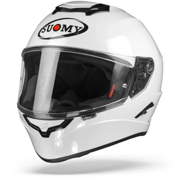 Suomy Stellar Plain White Full Face Helmet S